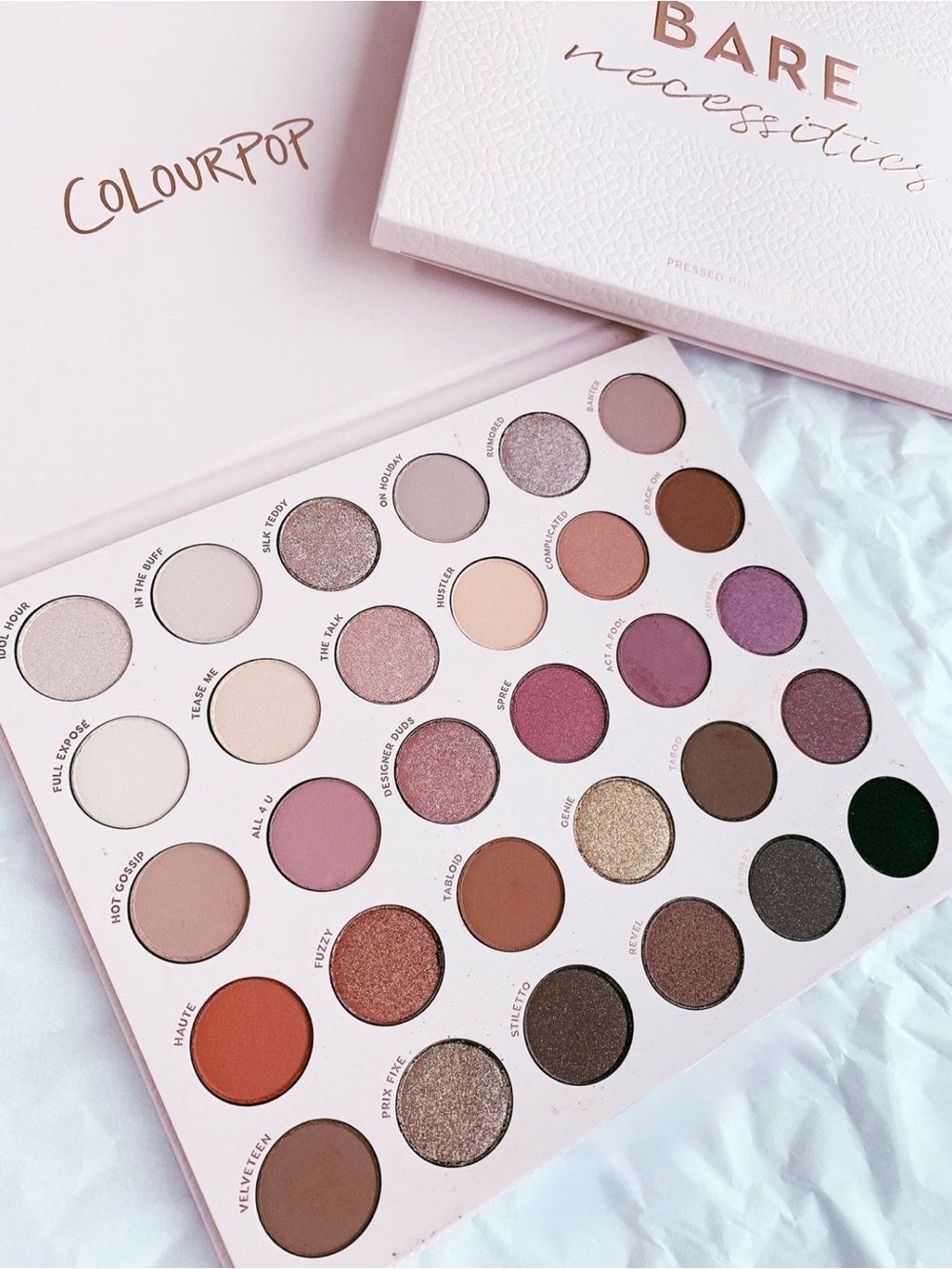ColourPop Bare Necessities Eyeshadow Palette - 30 Pink Neutral Shades